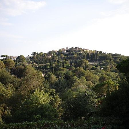 L'Elegante Bastide En Pierre Avec Vue Sur Le Vieux Village De Mougins Ngoại thất bức ảnh