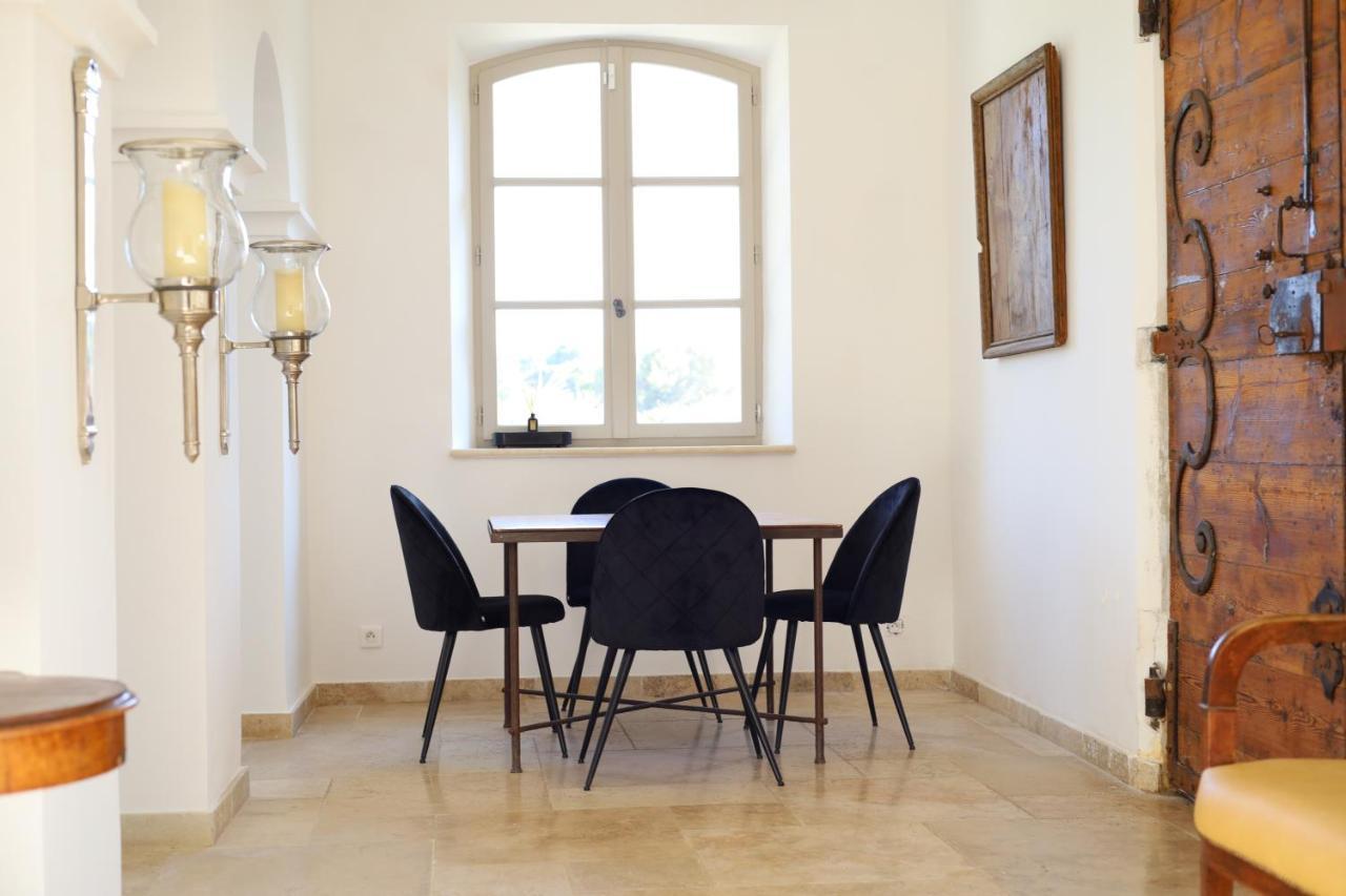 L'Elegante Bastide En Pierre Avec Vue Sur Le Vieux Village De Mougins Ngoại thất bức ảnh